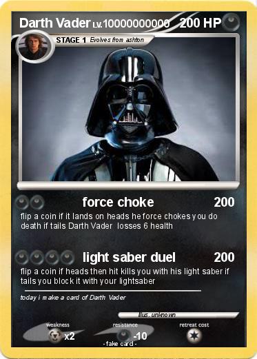 Pokemon Darth Vader