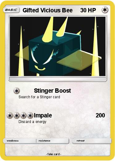 Pokemon Gifted Vicious Bee