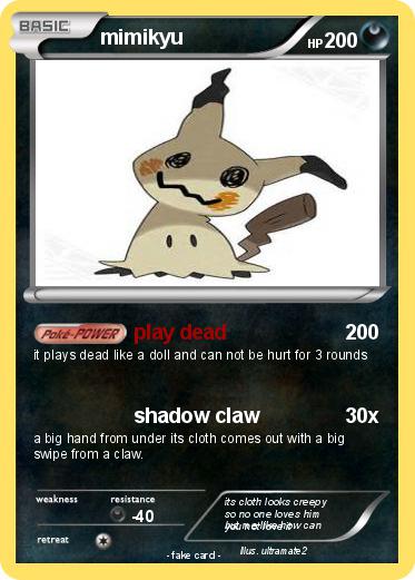 Pokemon mimikyu