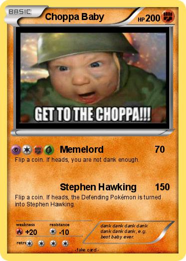 Pokemon Choppa Baby