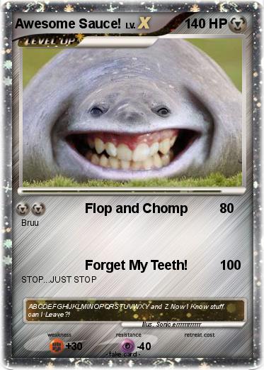 Pokemon Awesome Sauce!