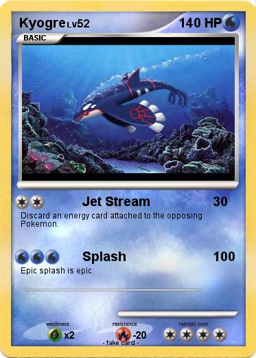 Pokemon Kyogre