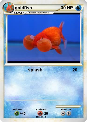 Pokemon goldfish