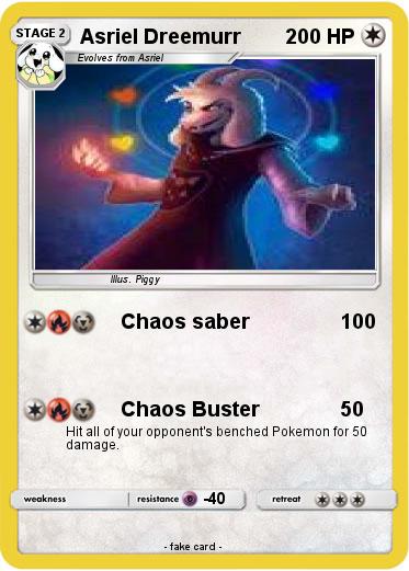 Pokemon Asriel Dreemurr