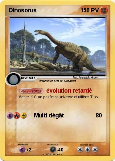 Pokemon Dinosorus
