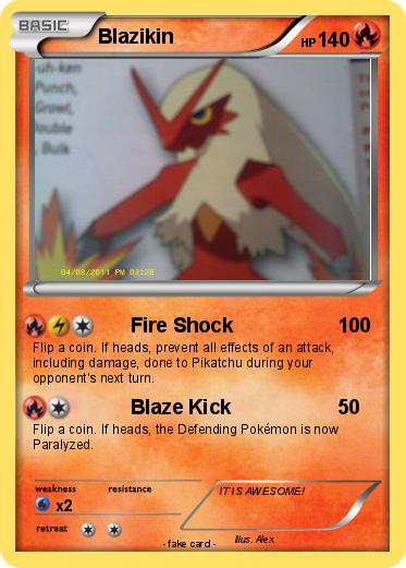 Pokemon Blazikin