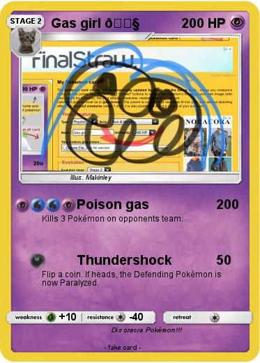 Pokemon Gas girl ????