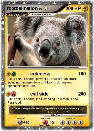 Pokemon footballnation