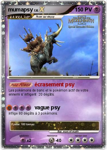Pokemon mumapsy