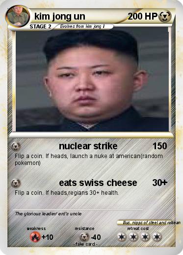 Pokemon kim jong un