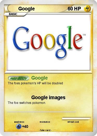 Pokemon Google