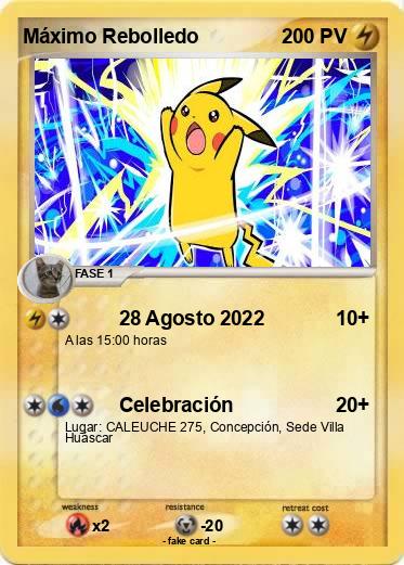 Pokemon Máximo Rebolledo