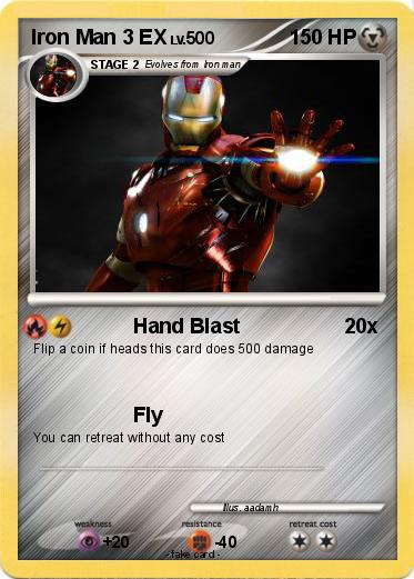 Pokemon Iron Man 3 EX