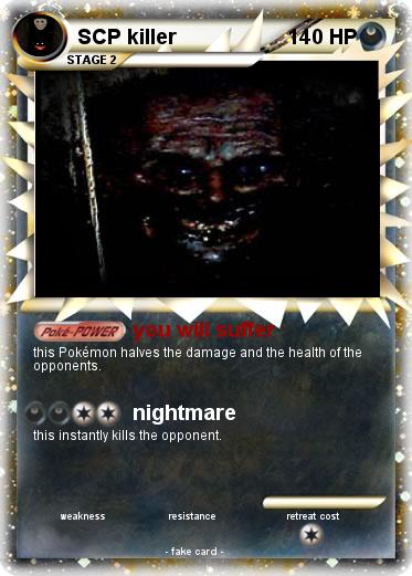 Pokemon SCP killer