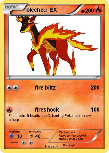 Pokemon blecheu  EX