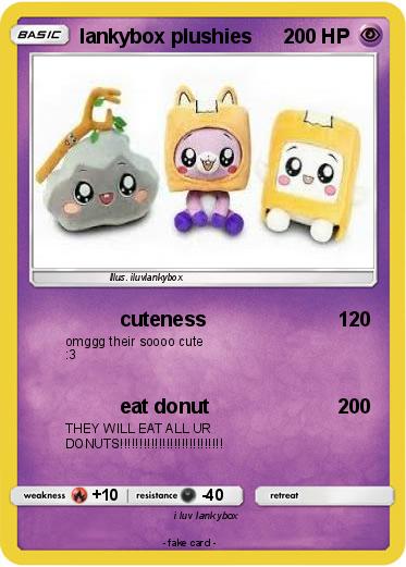 Pokemon lankybox plushies