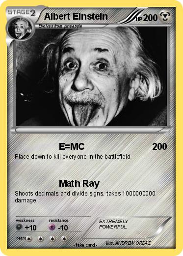 Pokemon Albert Einstein