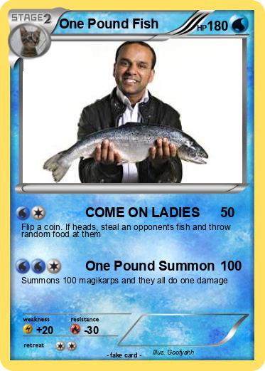 Pokemon One Pound Fish