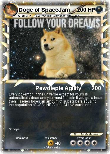 Pokemon Doge of SpaceJam