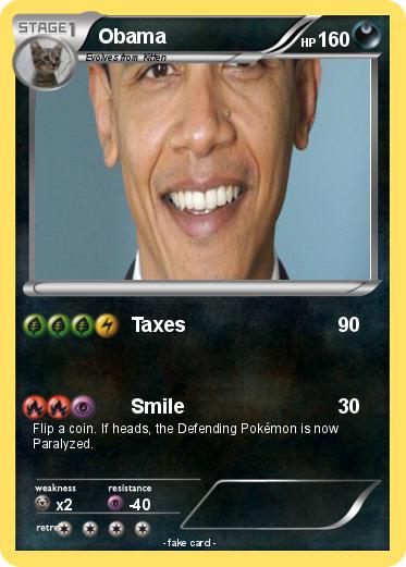 Pokemon Obama