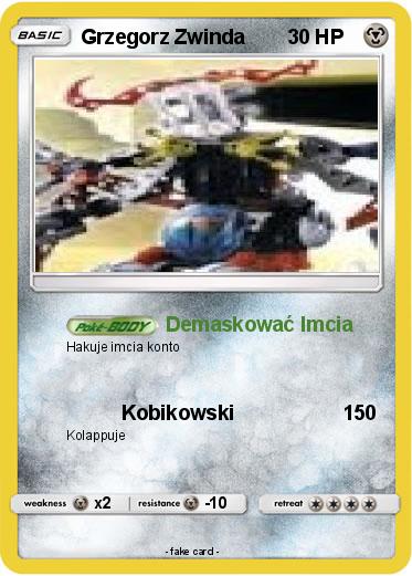 Pokemon Grzegorz Zwinda