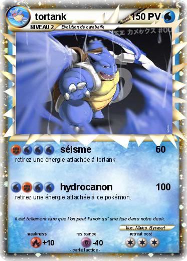 Pokemon tortank