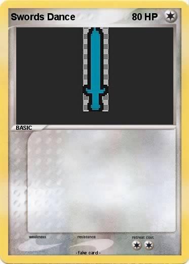 Pokemon Swords Dance