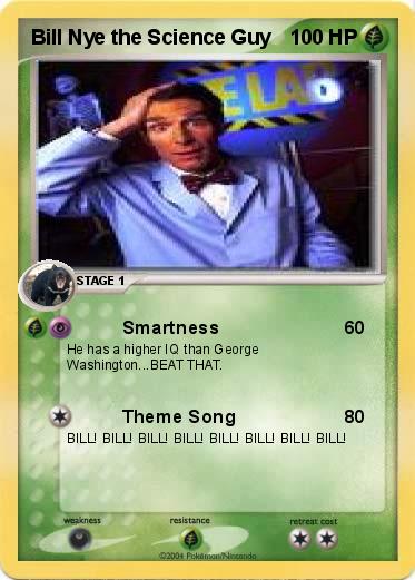 Pokemon Bill Nye the Science Guy