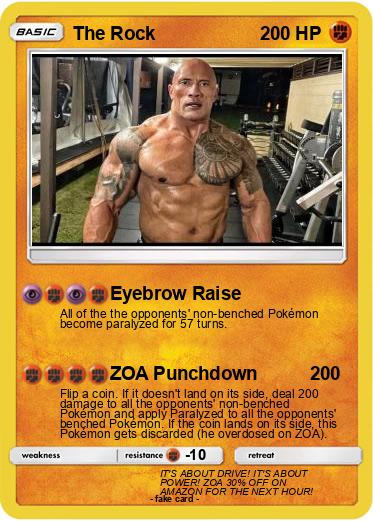 Pokemon The Rock