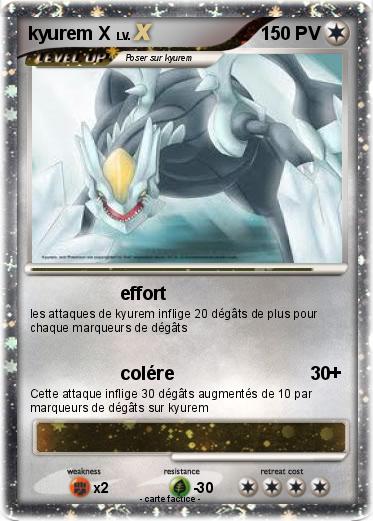 Pokemon kyurem X