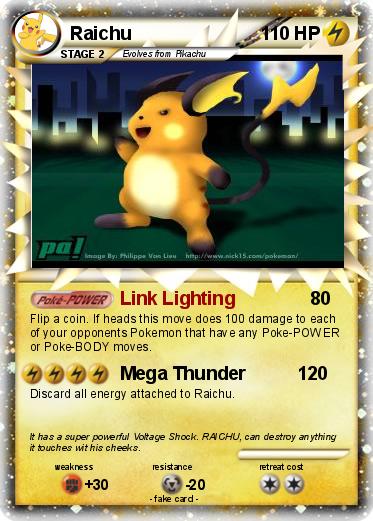 Pokemon Raichu