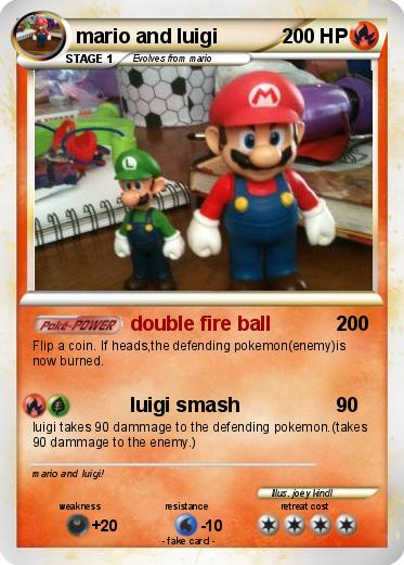 Pokemon mario and luigi