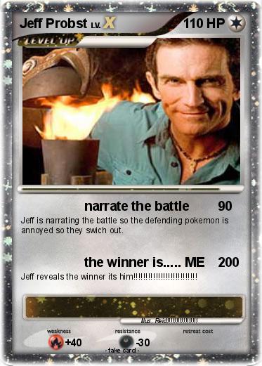 Pokemon Jeff Probst