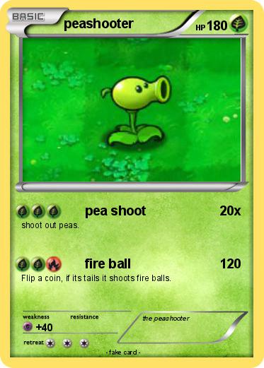 Pokemon peashooter