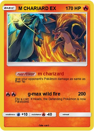 Pokemon M CHARIARD EX