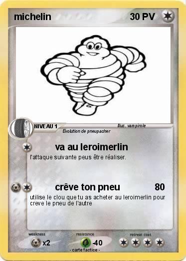 Pokemon michelin