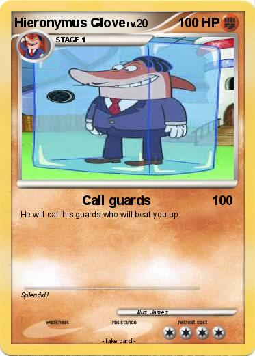 Pokemon Hieronymus Glove