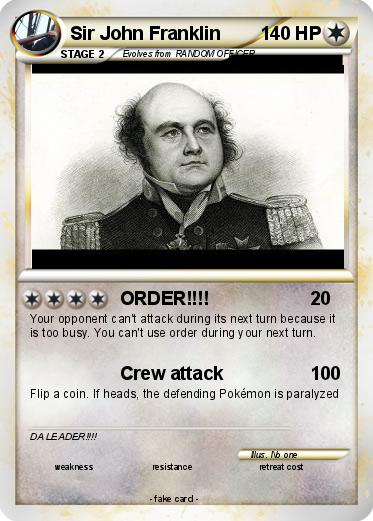 Pokemon Sir John Franklin