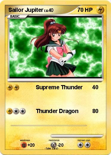 Pokemon Sailor Jupiter