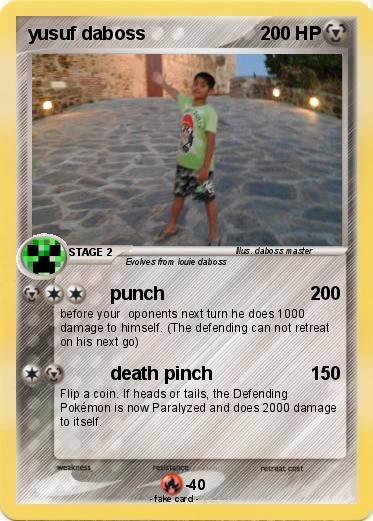 Pokemon yusuf daboss