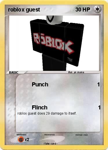 Pokemon roblox guest