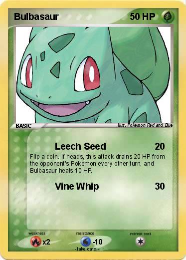 Pokemon Bulbasaur