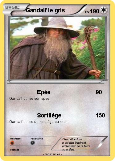 Pokemon Gandalf le gris