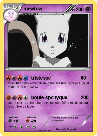 Pokemon mewtow