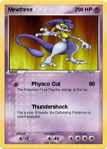 Pokemon Mewthree