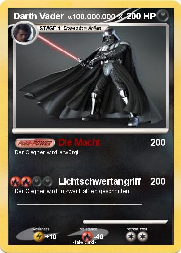 Pokemon Darth Vader