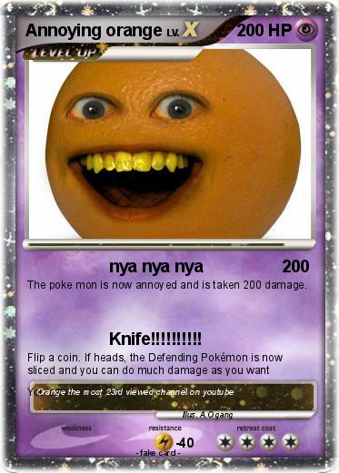 Pokemon Annoying orange