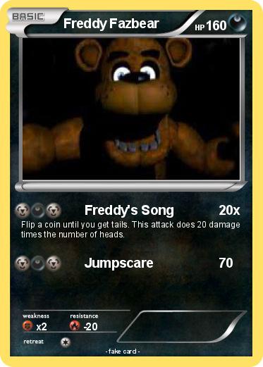 Pokemon Freddy Fazbear