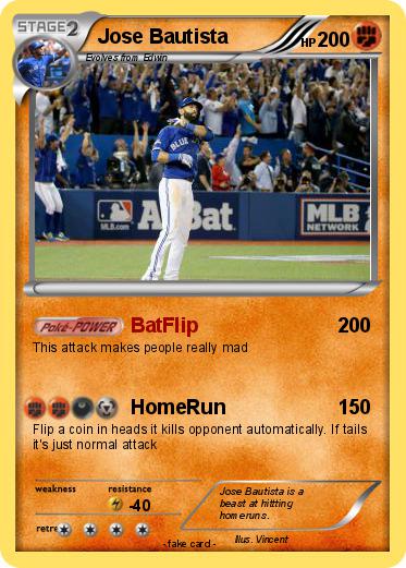 Pokemon Jose Bautista