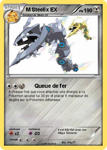 Pokemon M Steelix EX